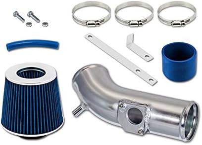 RL Concepts Blue Short Ram Air Intake Kit + Filter Compatible with 2010-2012 Mazda 3 with 2.5L L4