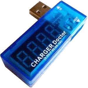 【amazon】USB 電流/電圧チェッカー USBポートの電量を計れる USB電圧測定器