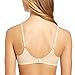 Maidenform Women's Comfort Devotion Demi Bra, Black/Body Beige,36A