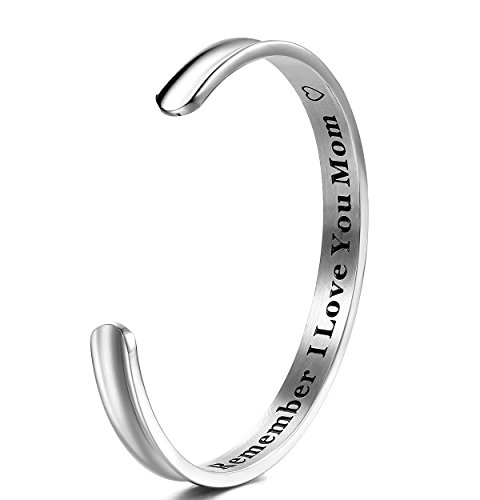 CJ\u0026M Mother Cuff Bangle Remember I Love 