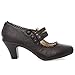 Womens Closed Toe Mary Jane High Heel Shoes