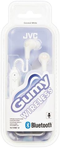 JVC Gumy Plus Wireless Bluetooth In Ear Headphones Earphones with Bass Boost, Comfortable Earbuds and Built In Mic and Remote for Call Handling, White - Image 4