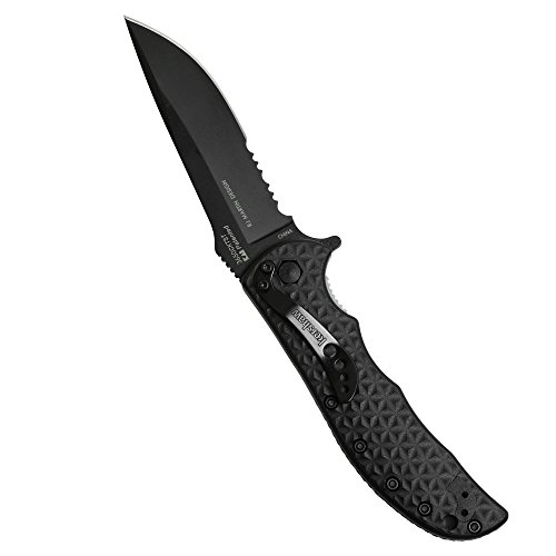 3.25" Serrated Pocket Knife Kershaw Volt II 3650CKTST Black Pricepulse