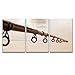 wall26 - 3 Piece Canvas Wall Art Fishing Rod Against The Water Surface Modern Home Art Stretched and Framed Ready to Hang - 16