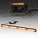 TSIALEE Led Traffic Advisor Strobe Light Bar, 24IN COB LED Warning Lights, 13 Modes Safety Flashing Police Light Bars with Cigar Lighter for Emergency Vehicles Trucks