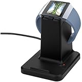 Charger for Fitbit Ionic, Zover 2 in 1 Cell Phone Stand and Smart Watch Charging Stand Accessories,Charging Dock Station Cradle Holder for Fitbit Ionic Smart Watch