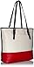 Deda Tote Large Tote Bag, milk/MOODY BLUE/DYNASTY RED, One Size