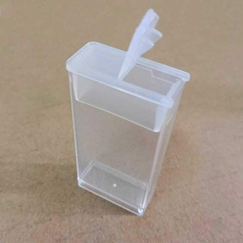 Pawaca 64 Slots Diamond Embroidery Box, Jewelry Drill Storage Boxes, Clear Plastic Diamond Painting Accessories Boxes for DIY Craft