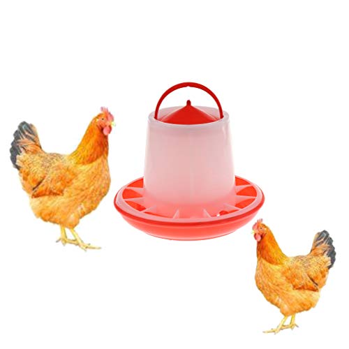 B Blesiya 5X Futter- und Wasserspender für Geflügel, Hühner, Küken, Hennen, Vögel, Wachteln usw. – Bild 7