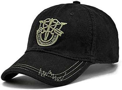 HENGXIANG United States Army Special Forces Baseball Cap Hat Camouflage Adjustable Visor Sun Hat Cap, Adjustable Size, Good Material