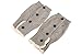 Avidlove Women Socks Button Lace Leg Warmers Knit Wool Boots Cuffs Short Light Gray