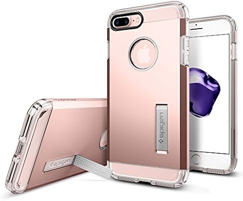 Spigen Iphone 8 Plus And 7 Plus Case Tough Armor Rose Gold Amazon Sg Electronics
