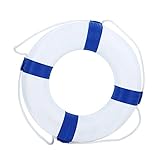 LAB OUTLET 20in diameter Foam Swim Rings - Children Swimming Pool Lifebuoy Safety Life Preserver with Perimeter Rope