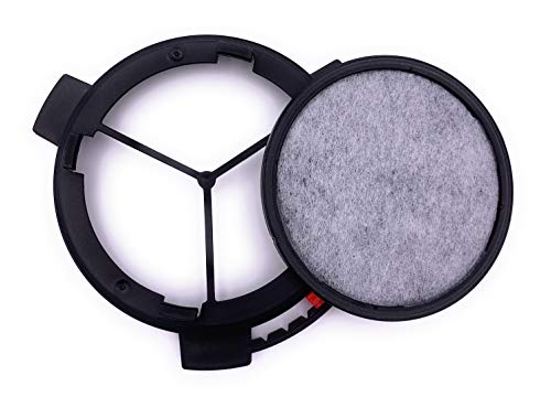 Replacement Coffee Maker Water Filter with Frame for Mr. Coffee Coffee Maker (1Disk Frame +12 Filter Disks)