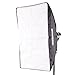 Fovitec 20x28 inch Rectangle Softbox for use 5 or 7 Socket Fluorescent Heads for Photo & Video