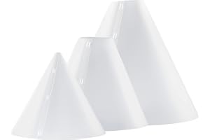 ZUOMIDIE Set of 360 Light Cone Photo Light Flash Diffuser for Shooting Reflective Items, for Small Product, Diffusion Photogr