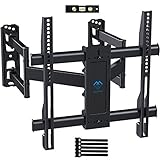 Corner TV Wall Mount Bracket Tilts, Swivels, Extends - Full Motion Articulating TV Mount for 26-55 Inch LED, LCD, Plasma Flat Screen TVs - Holds up to 99 Lbs, VESA 400x400 - Heavy Duty TV Bracket