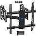 Corner TV Wall Mount Bracket Tilts, Swivels, Extends - Full Motion Articulating TV Mount for 26-55 Inch LED, LCD, Plasma Flat Screen TVs - Holds up to 99 Lbs, VESA 400x400 - Heavy Duty TV Bracket primary