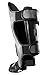 Hayabusa Tokushu Regenesis Striking Muay Thai Shin Guards (Black/Grey, M)