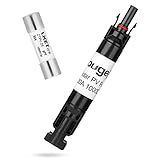 BougeRV 30A Solar Fuse Holder Inline, PV Inline