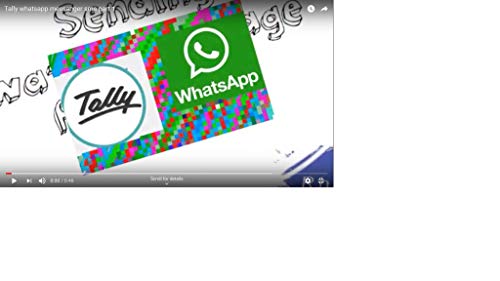 TALLY SOFTWARE TDL (SEND WHATSAPP MESSAGES FROM TALLY ONE CLICK -API INTEGRATION