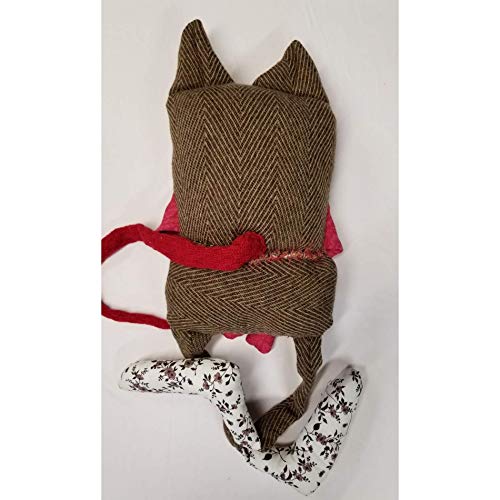 Big Goofy Monster Doll Handmade Lovable Travel Pillow