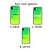 MARBLEFY Personalized Neon Green Yellow Liquid Sand case for iPhone Xs/Xr/Max/8/7/6/Plus Protective Glow in the Dark Waterfall Retro 90s sturdy hard case