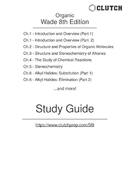 Amazoncom Study Guide For Organic Chemistry 8th Edition - 