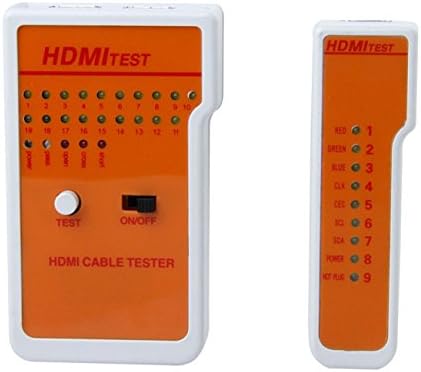 YueYueZou® HDMI High Definition Cable Tester Portable with 9 LED Indicators