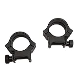 WEAVER 49047 Quad-Lock Rings, 1", High, Matte