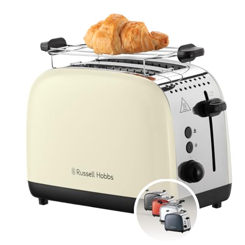 Russell Hobbs Toaster 2 Scheiben mit Brötchenaufsatz, 26551-56