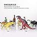 AILIHEN Dinosaurs Toys Includes Kids 12-Pack of Realistic Plastic Figures, 5-8