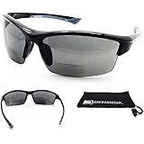 TR90 Motorcycle Bifocal Sunglasses 2.50 for Men and Women.