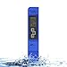 Newdy Digital TDS, EC, Temperature Tester PPM Meter for Water Quality Testing, 0-9990 ppm, 1 ppm Resolution,+/-2% High Accuracy, Battery Included(Blue)