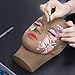 BHD BEAUTY Eyelash Practice Head with Replacement Mask Brown Color PVC Makeup Training Mannequin for Cosmetology