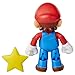 World of Nintendo Super Mario, 4” Articulated Figure with Super Star
