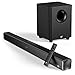 TaoTronics Sound Bars for TV 120W 2.1 Channel Soundbar with Subwoofer Wired & Wireless Bluetooth.