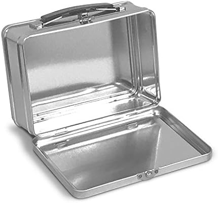Small Plain Metal Lunch Box