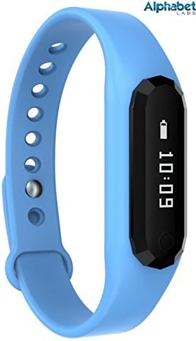 iMCO Smart Bracelet Fitness Tracker Watch, Heart Rate Monitor, Pedometer, Sleep Monitor, Tracking Calories burned, Bluetooth Bracelet For iOS &amp; Android Phones (Blue)
