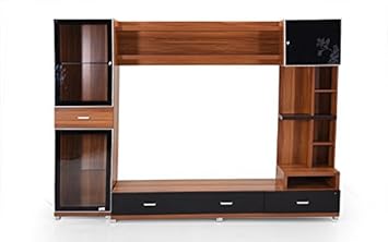 Royaloak Iris Wall Unit (Brown)