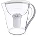pH RESTORE Alkaline Water Pitcher Ionizer With 2 Long-Life Filters - Water Filter Purifier - Water Filtration System - High pH Alkalizer Machine, Enhanced 4th Gen. Model, 118oz, 3.5L (White)