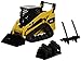 Norscot Cat 297C Multi Terrain Loader with Work Tools 1:32 Scale