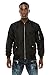 Angel Cola Men's MA-1 Windbreaker Slim Fitted Bomber Flight Jacket