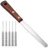 Anpro® 3D Print Removal Tool with 5PCS 0.4mm Drill Bits for 3D MakerBot Printer Nozzle Cleaning Kit