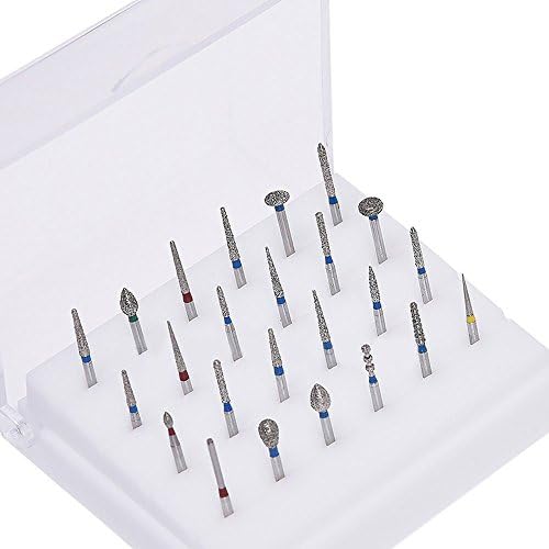 24PCS High Speed Diamond Burs Set by Dentcare