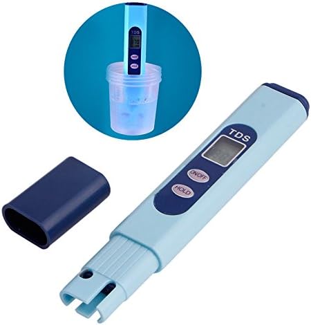 Dairyshop TDS LCD Digital Salinity Tester/Meter for Salt Water Pool Water Purity Monitor