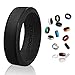 UROKAZ   Silicone Wedding RingBlack   BlackSize 7  Inner Diameter ~ 17.32 mm