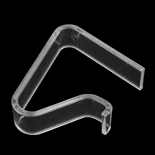 Ohaha Household Plastic Wind Proof Tablecloth Clip Table Cloth Holder Clamp Clear 8PCS
