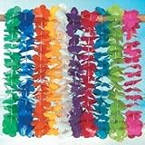 Mega Plastic Lei assortment (100 plastic flower leis)
