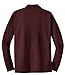 SPORT-TEK Men's Long Sleeve Micropique Sport Wick Polo L Maroon